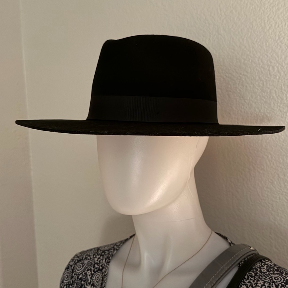 Classic Black Fedora Hat